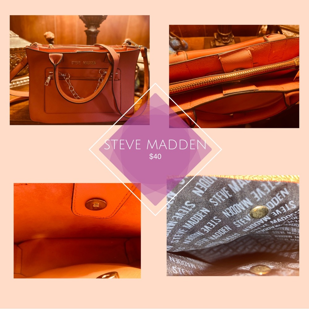 Steve Madden Orange Purse